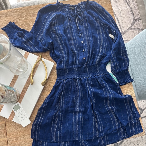 NWT RAILS Navy Blue Crystal Dress - Picture 4 of 12